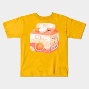 Cute kawaii milk cartons l Kids T-Shirt